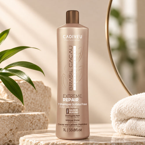CADIVEU PROFESSIONAL BRASIL CACAU EXTREME REPAIR SULFATE-FREE SHAMPOO 1L