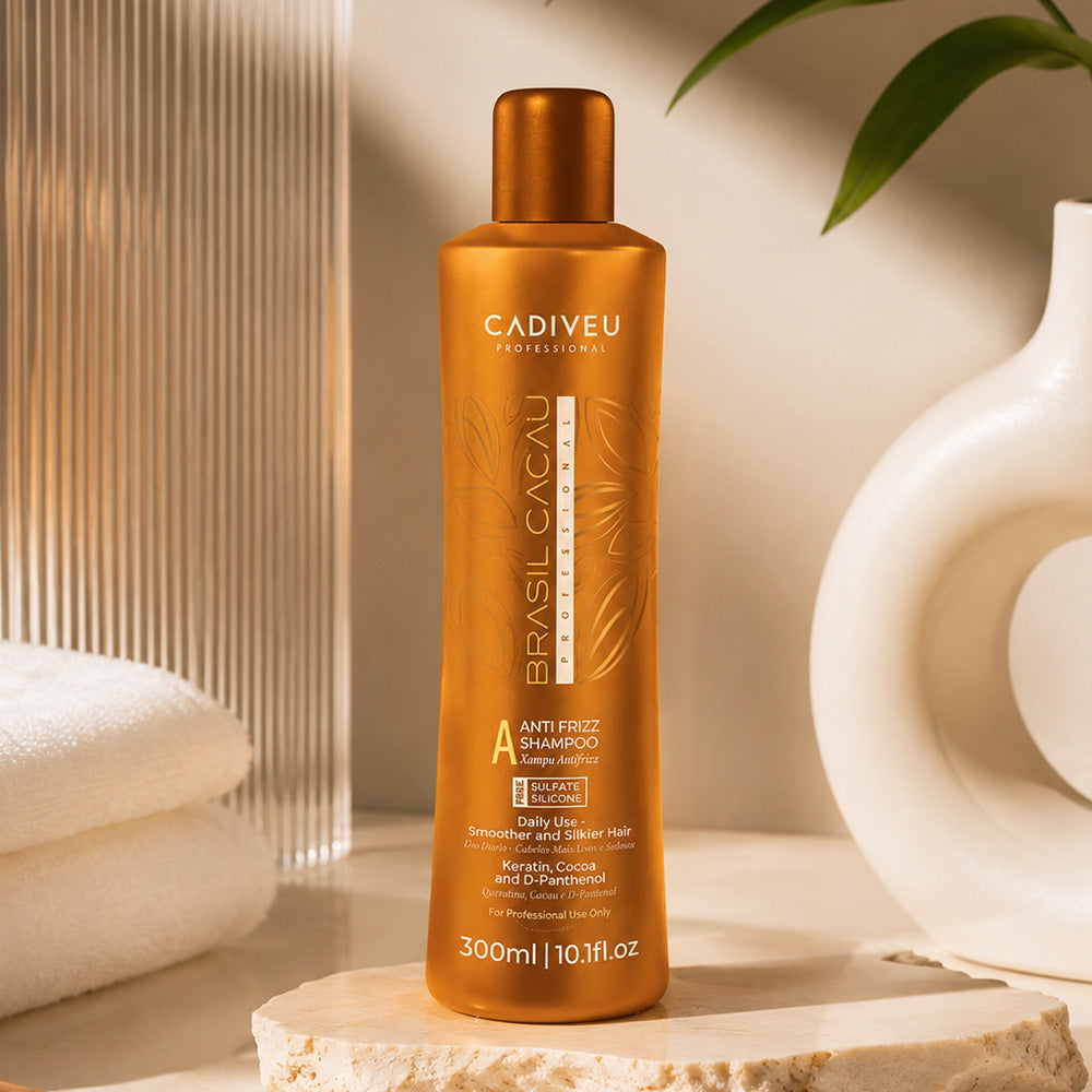 CADIVEU PROFESSIONAL BRASIL CACAU ANTI FRIZZ SULPHATE FREE SHAMPOO – 300ML