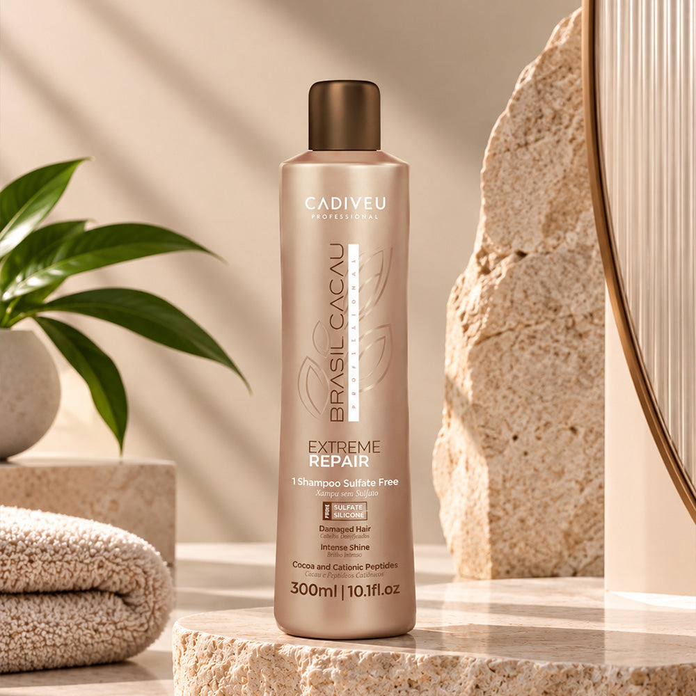 CADIVEU PROFESSIONAL BRASIL CACAU EXTREME REPAIR SULFATE-FREE SHAMPOO 300ML