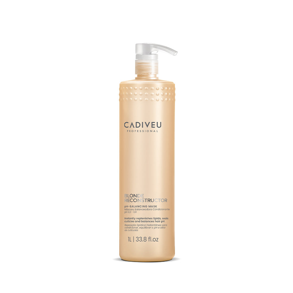 CADIVEU PROFESSIONAL BLONDE RECONSTRUCTOR PH BALANCING MASK 1L