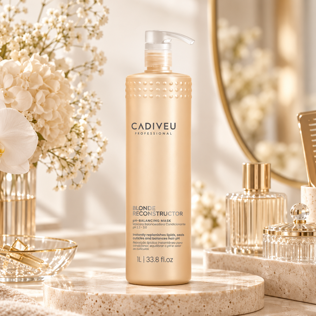 CADIVEU PROFESSIONAL BLONDE RECONSTRUCTOR PH BALANCING MASK 1L