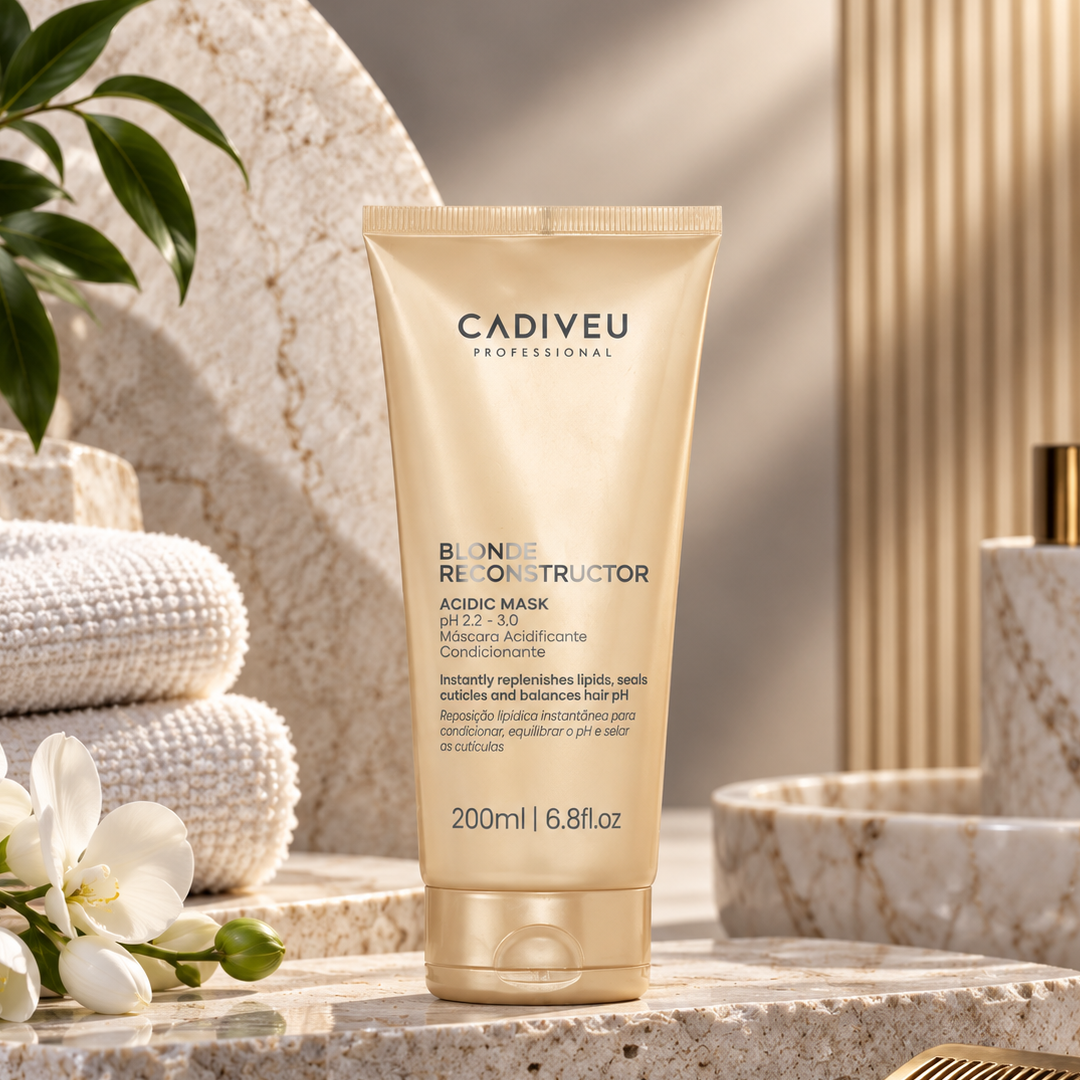 CADIVEU PROFESSIONAL BLONDE RECONSTRUCTOR ACIDIFYING MASK 200ML
