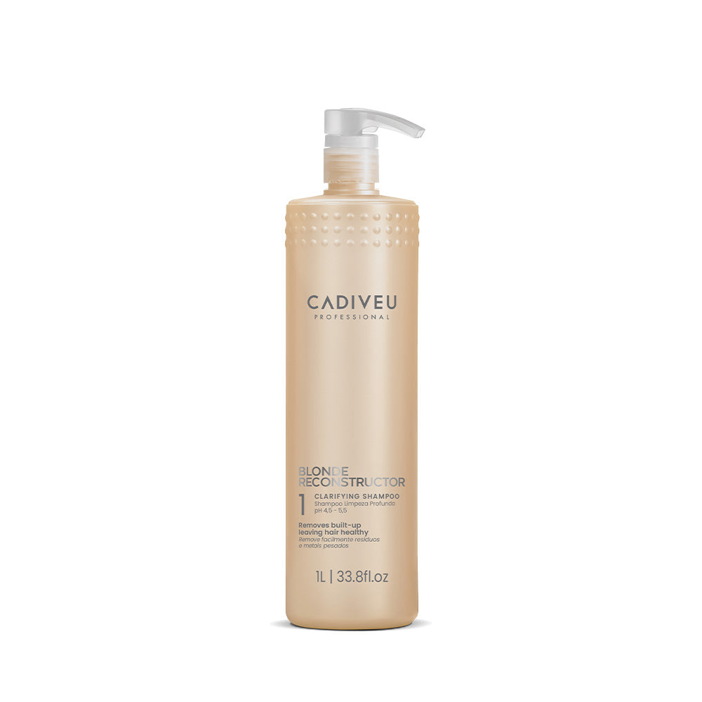 CADIVEU PROFESSIONAL BLONDE RECONSTRUCTOR CLARIFYING PURIFYING SHAMPOO 1L