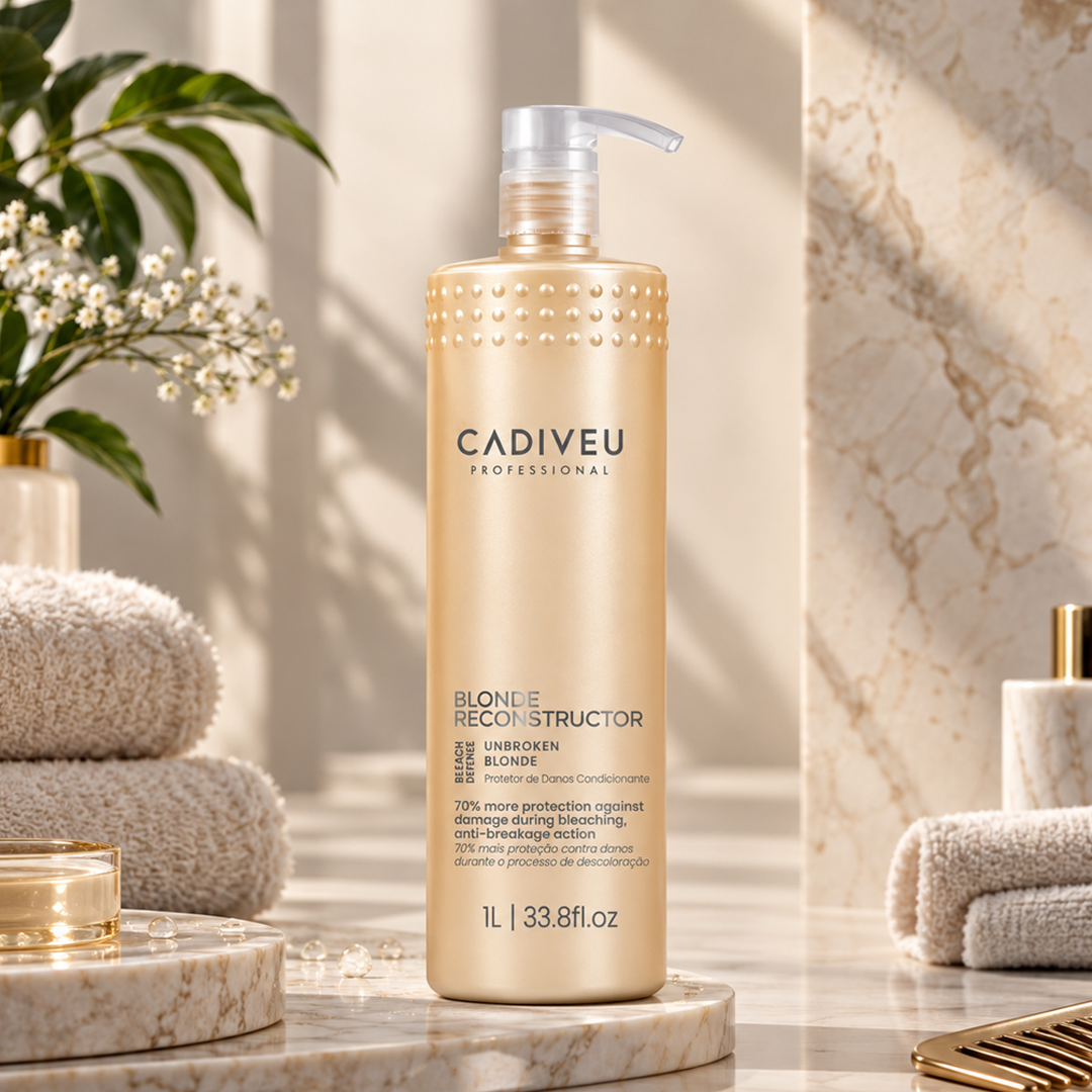 CADIVEU PROFESSIONAL BLONDE RECONSTRUCTOR UNBROKEN BLONDE HIGHLIGHT PROTECTOR 1L