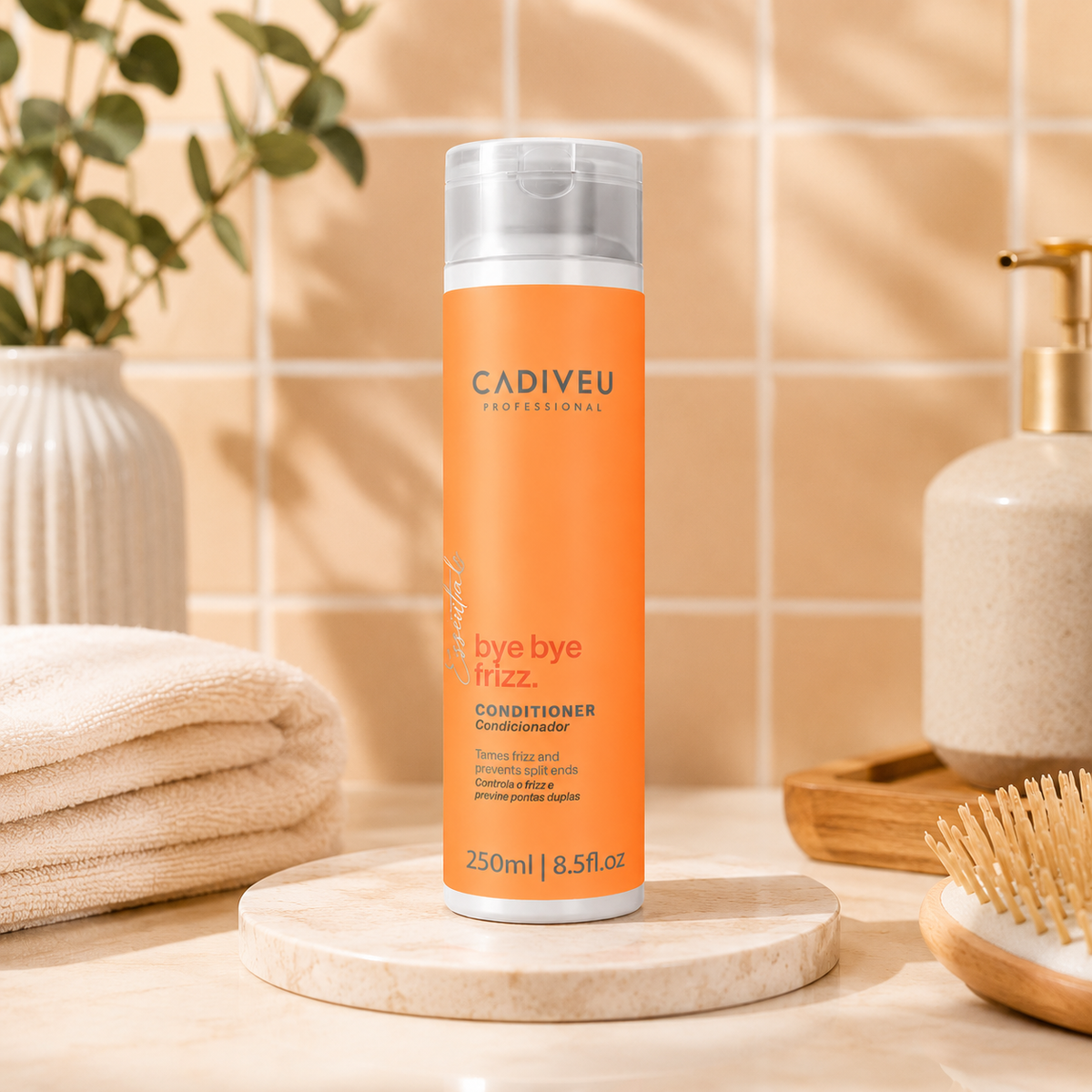 CADIVEU ESSENTIALS BYE BYE FRIZZ CONDITIONER 250ML