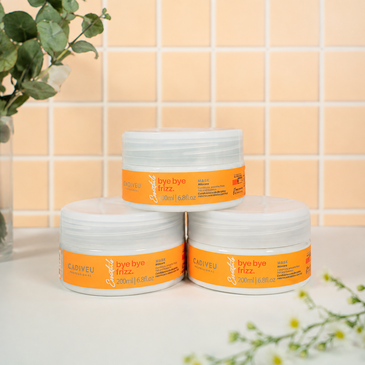 CADIVEU ESSENTIALS BYE BYE FRIZZ MASK 200ML
