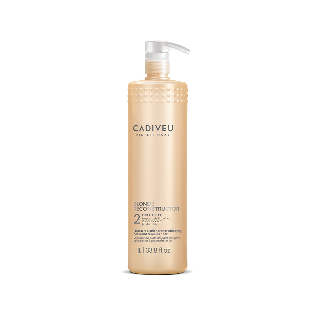 CADIVEU PROFESSIONAL BLONDE RECONSTRUCTOR FIBER FILLER MASK 1L