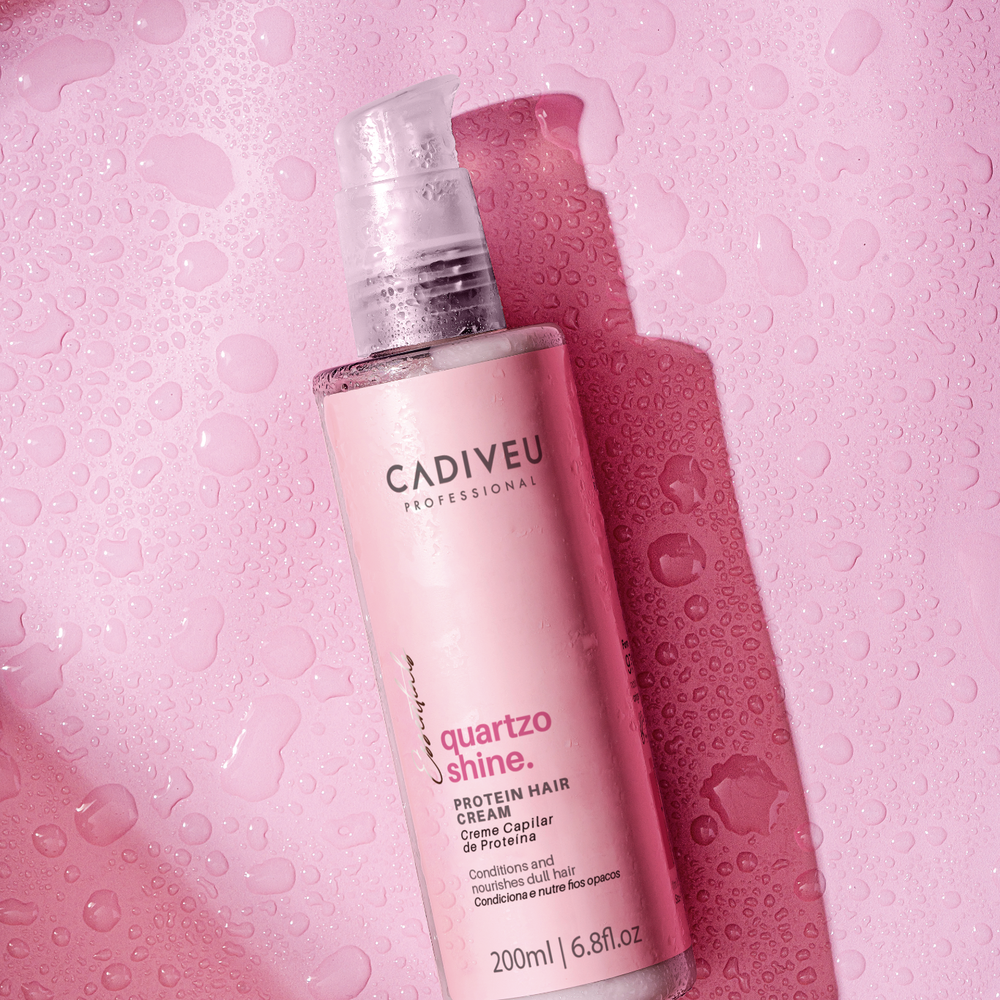 CADIVEU ESSENTIAL QUARTZO SHINE  BALM PROTEIN HAIR CREAM 200ml