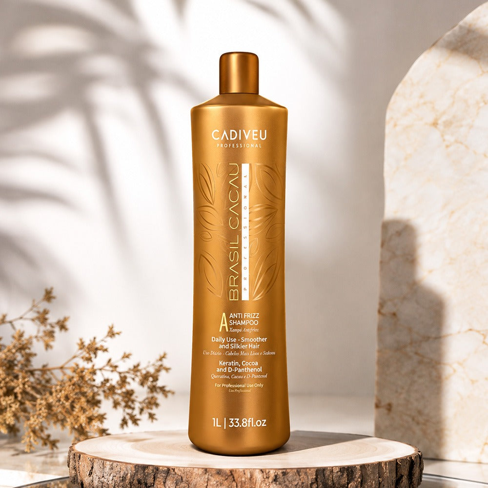 CADIVEU PROFESSIONAL BRASIL CACAU ANTI FRIZZ SULPHATE FREE SHAMPOO – 1L