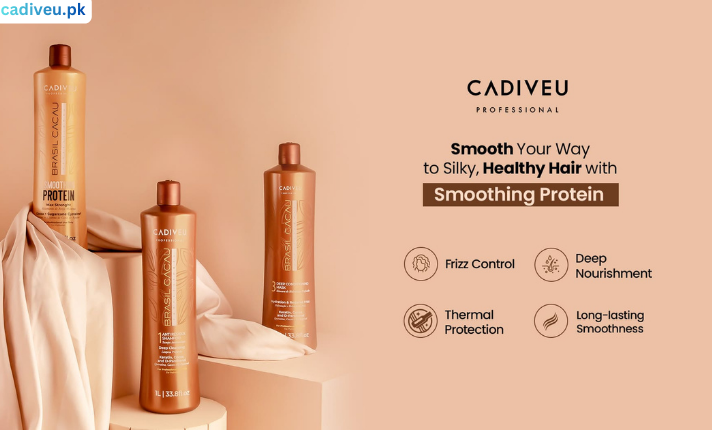 cadiveu shampoo , smooth hair