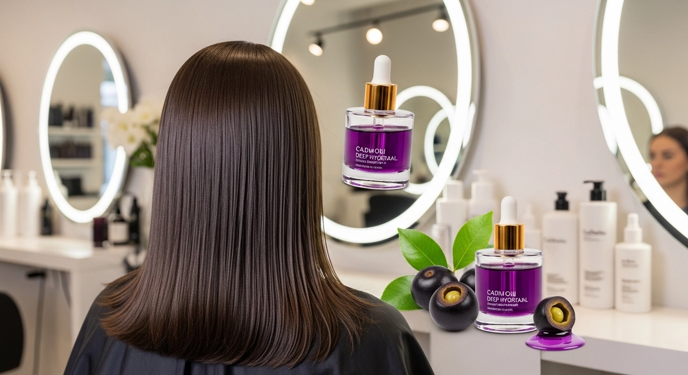 Acai Oil for Keratin-Treated Hair A Natural Boost for Shine, Strength, and Longevity